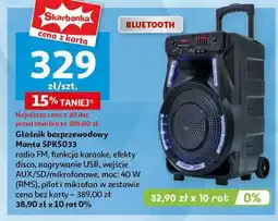 Auchan Głośnik spk5033 Manta oferta
