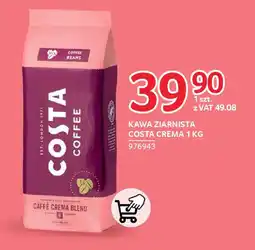 Selgros KAWA ZIARNISTA COSTA CREMA 1 KG oferta