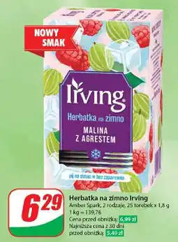 Dino Herbata malina z agrestem Irving Herbatka Na Zimno oferta