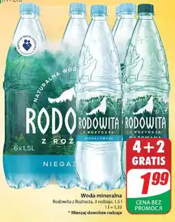 Dino Woda delikatnie gazowana Rodowita Z Roztocza oferta