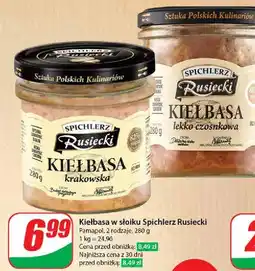 Dino Kiełbasa lekko czosnkowa Spichlerz Rusiecki oferta