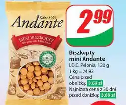 Biszkopty mini Andante