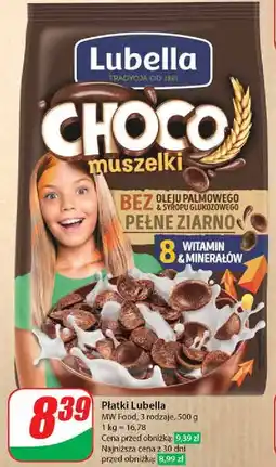 Dino Płatki choco muszelki Lubella Mlekołaki oferta