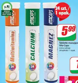 Tabletki musujące multiwitamina Vitacaps
