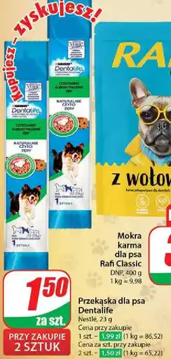 Dino Przekąska dla psa Purina Dentalife oferta