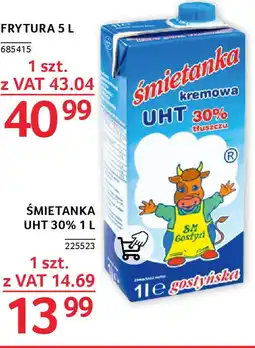 Selgros ŚMIETANKA UHT 30% 1 L oferta