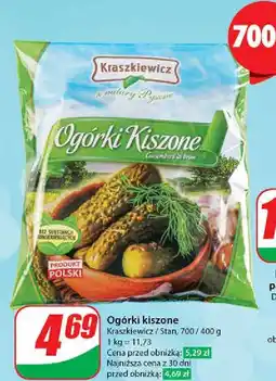 Dino Ogórki kiszone Kraszkiewicz oferta