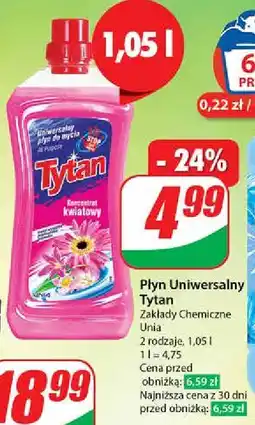 Płyn uniwersalny kwiatowy Tytan
