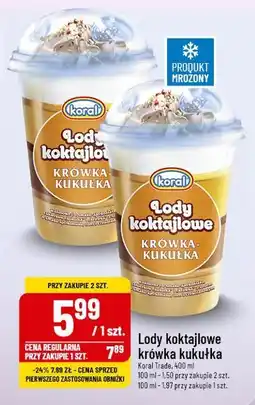 Polomarket Lody koktajlowe krówka kukułka oferta