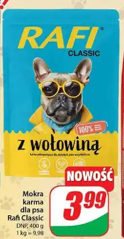 Dino Karma dla psa z wołowiną Rafi Classic oferta