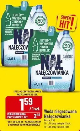 Polomarket Woda niegazowana Nałęczowianka oferta
