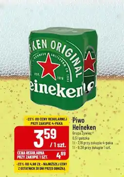 Polomarket Piwo Heineken oferta
