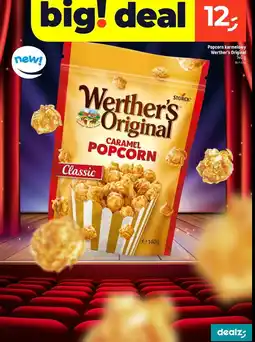 Dealz Caramel popcorn brezel Werther's original oferta