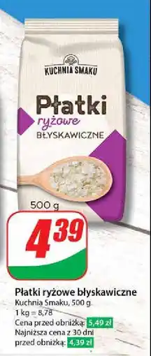 Dino Płatki ryżowe błyskawiczne Kuchnia smaku oferta
