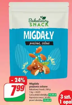 Migdały prażone Bakaliowy snack