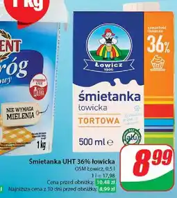 Dino Śmietanka uht 36 % Łowicka oferta