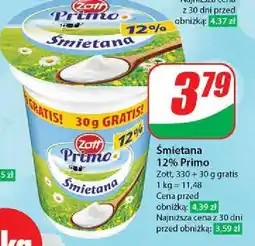 Dino Śmietana 12 % Zott primo oferta
