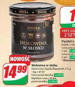 Wołowina w słoiku Zyguła