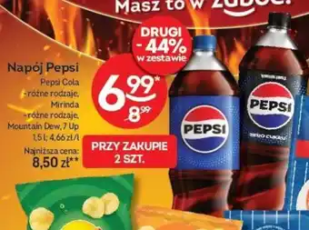 Żabka Napój Pepsi, 1,5 l oferta