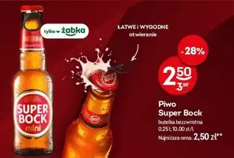 Żabka Piwo Super Bock, 250 ml oferta