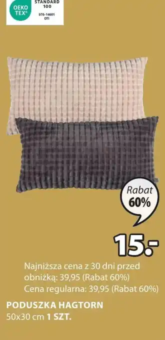 JYSK Poduszka TEX oferta
