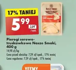 Biedronka Pierogi Nasze Smaki oferta