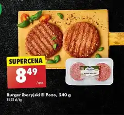 Biedronka Burger El Pozo oferta