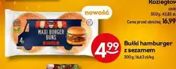 Bułki hamburger z sezamem, 300 g