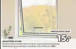 JYSK Moskitiera na okno oferta