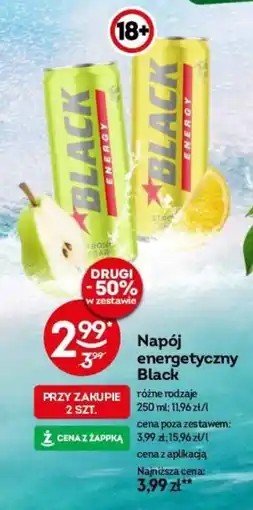 Napój energetyczny Black, 250 ml