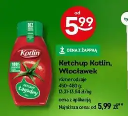 Żabka Ketchup Kotlin, Włocławek, 450-480 g oferta