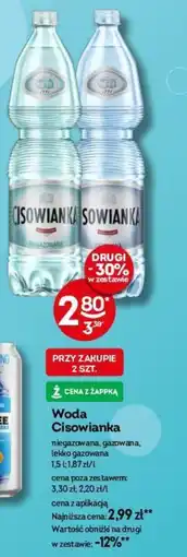 Woda Cisowianka, 1,5 l