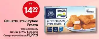 Żabka Paluszki, steki rybne Frosta, 250-300 g oferta