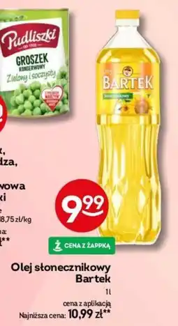 Żabka Olej słonecznikowy Bartek, 1 l oferta