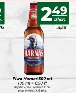 Społem Harnaś Piwo jasne pełne 500 ml oferta