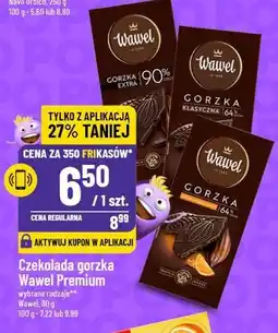 Polomarket Czekolada gorzka Wawel Premium oferta