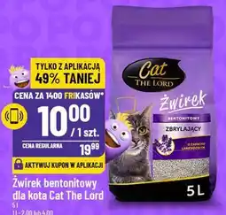 Polomarket Żwirek bentonitowy dla kota Cat The Lord oferta