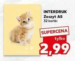 Zeszyt a5 32k Interdruk