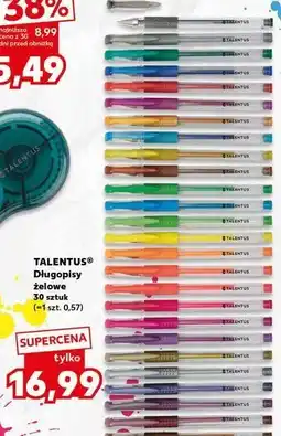 Kaufland Długopisy żelowe Talentus oferta