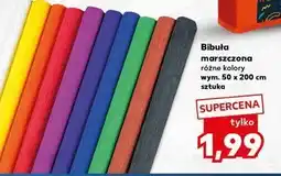 Kaufland Bibuła marszczona oferta