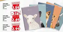 Kaufland Zeszyt sweet animal a5/60 k. Top-2000 oferta