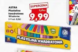 Kaufland Plastelina kwadratowa Astra oferta