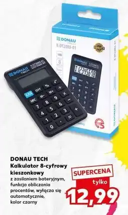 Kaufland Kalkulator kieszonkowy 8-cyfrowy Donau Tech oferta