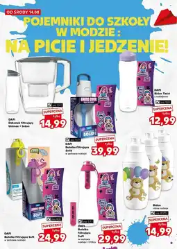Kaufland Butelka soft 500 ml + naklejki Dafi oferta