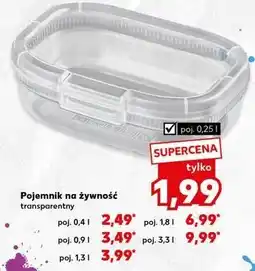 Kaufland Pojemnik na żywność 3.3 l oferta