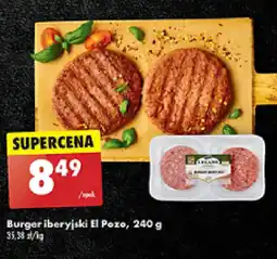 Biedronka Burger iberyjski El Pozo 240 g oferta