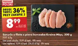 Biedronka Sznycle z fileta z piersi kurczaka Kraina Mięs 300 g oferta