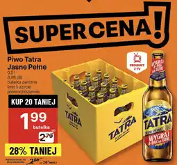 Delikatesy Centrum Piwo Tatra oferta