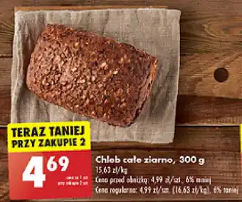 Biedronka Chleb całe ziarno, 300 g oferta