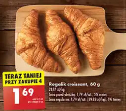 Biedronka Rogalik croissant, 60 g oferta